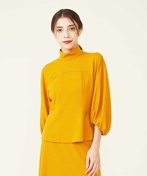 Sybilla 【ドラマ着用】【sybilla the dress】バルーンスリーブハイネックプルオーバー