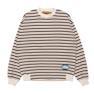STUDIO SEVEN Hem Rib Border LS Tee