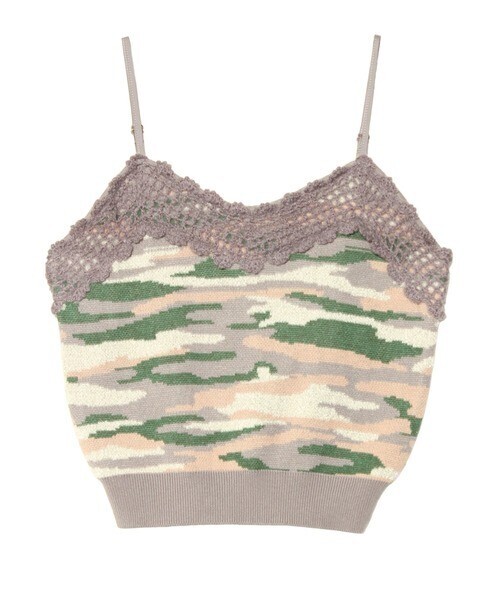 PAMEO  POSE Heaven Clouds Knit Cami