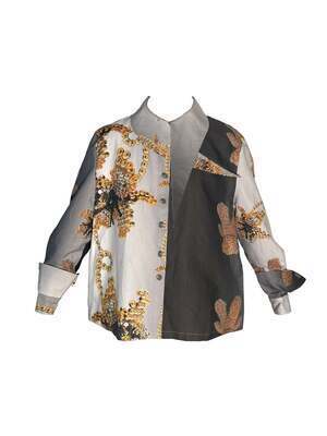 Yueqi Qi Printed Shirt