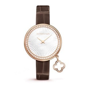 Van Cleef & Arpels チャーム クローバー ウォッチ、35 mm