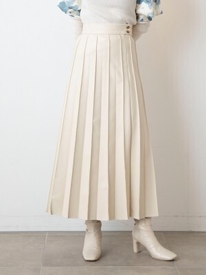 Lily Brown プリーツスカート
