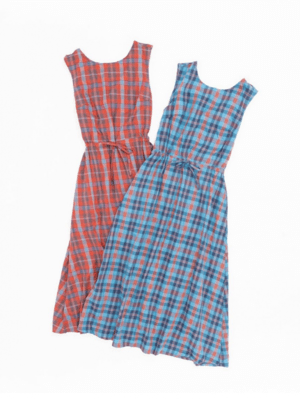 mite tartan check dress