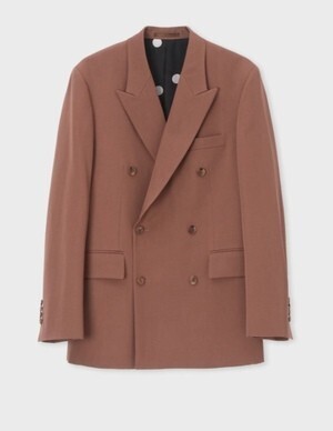 Paul Smith ドライタッチテクスチャー ダブルブレスト ジャケット