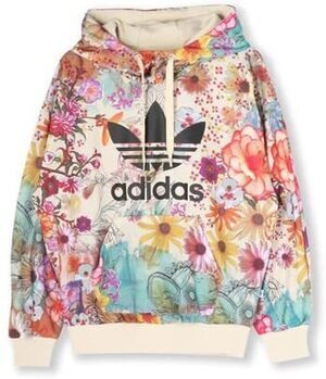 adidas adidas Originals × Farm コラボ 花柄 フローラル トレフォイルロゴ パーカー