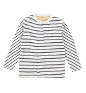 Hush Puppies 一枚でもあったかい地厚トレーナー