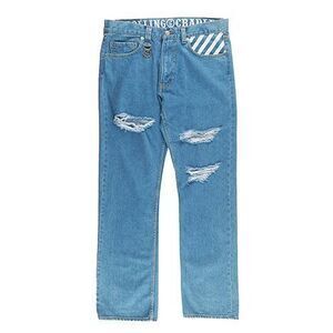 ROLLING CRADLE THUNDER GATE DENIM -1st damage type-