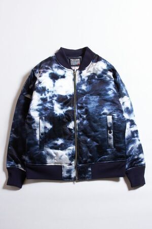 FDMTL TIE DYE BOMBER JACKET