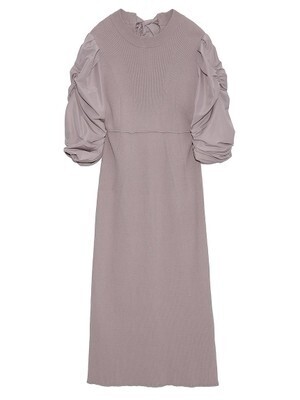CELFORD バックリボンニットワンピース