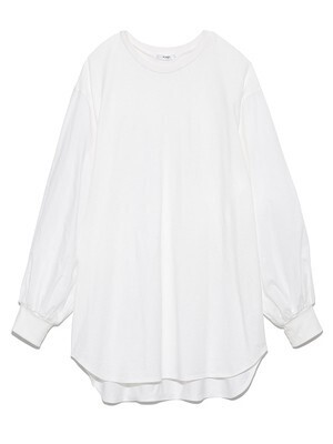 emmi 【emmi atelier】袖ボリュームコンビトップス