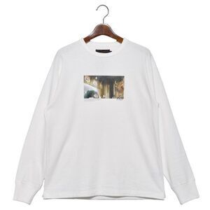 In’crewsive インクルーシブ フォトプリントロングスリーブTシャツ