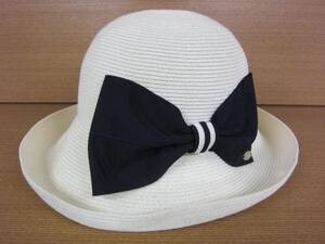 GRAND MAITRE 【31-416】GRAND MAITRE / ペーパーリボンセーラー（ホワイト×ネイビーリボン）