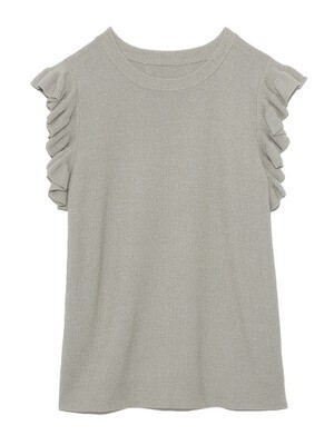 SNIDEL HOME カシミアタッチフリルトップス