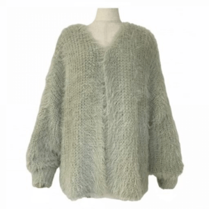 BayBee shaggy cardigan(mint)