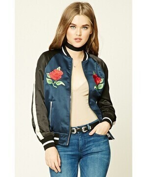 FOREVER21 Highlands&ローズスカジャン