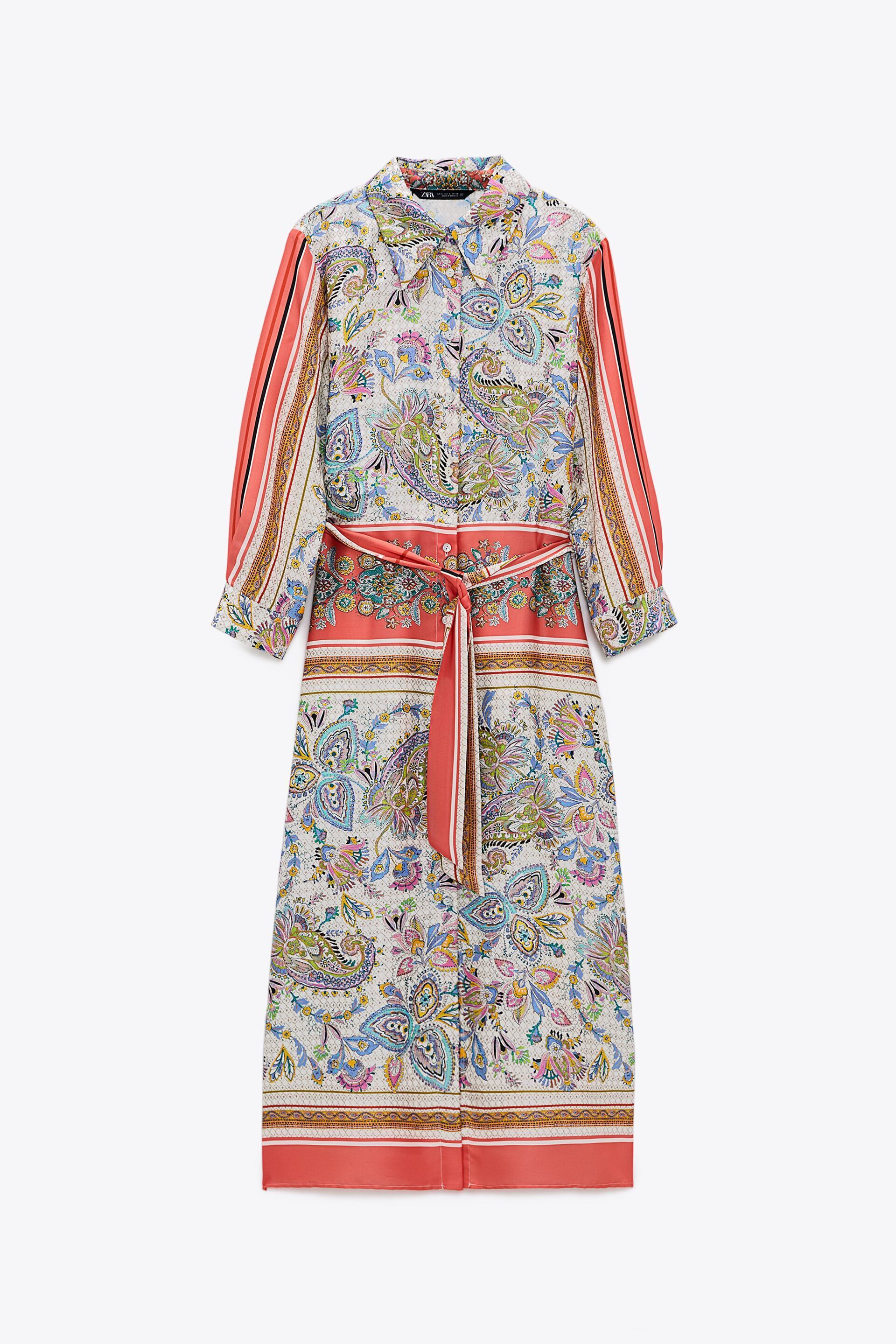ZARA PRINTED DRESS