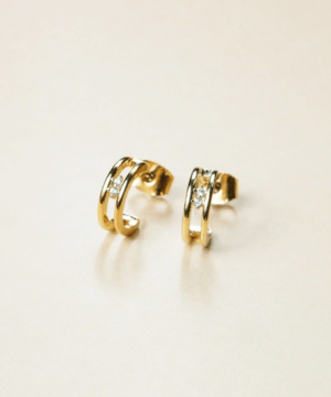 VATSURICA 【t-1304P②】《trim》ニッケルフリージルコニアプチピアス2