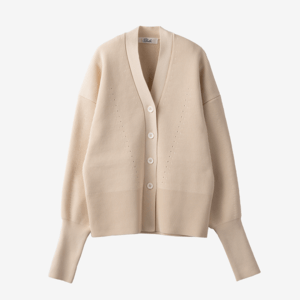Dolce. コクーンVネックカーディガン【beige】