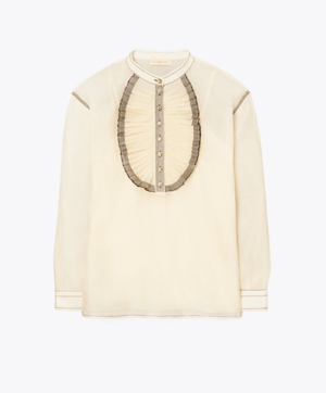 Tory Burch ラッフルフロント ブラウス