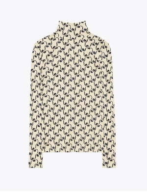 Tory Burch シルク ジャージー タートルネック