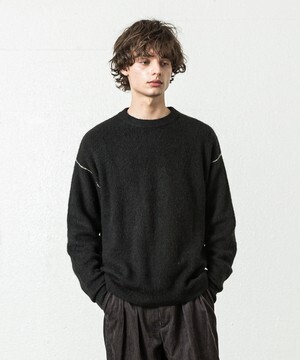 SLICK Alpaca Embroidery Pullover