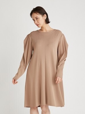 CELFORD バックタックAラインニットワンピース