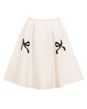 VIVETTA Vivetta Cream Lileth Bows Skirt in White