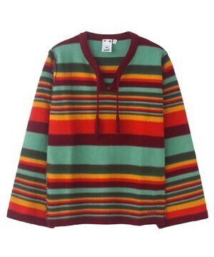 X-girl FLARE SLEEVE KNIT TOP