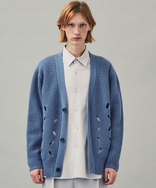 CITY リーフホールカーディガン/LEAF HOLE CARDIGAN
