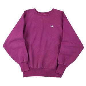 Champion 90s ヴィンテージ リバースウィーブ スウェット 目付き 無地