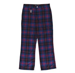 ROLLING CRADLE CHECK FLARE PANTS