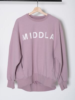 MIDDLA VINTAGE LIKE VOLUME LOGO SWEAT
