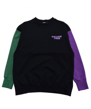 BULLISH Multicolor crew neck sweat shirt