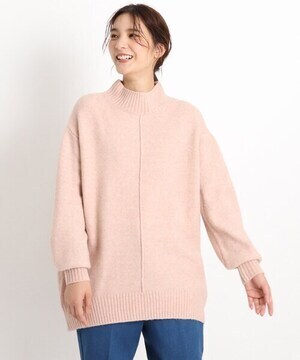 grove すっきり見えるビックシルエットニット