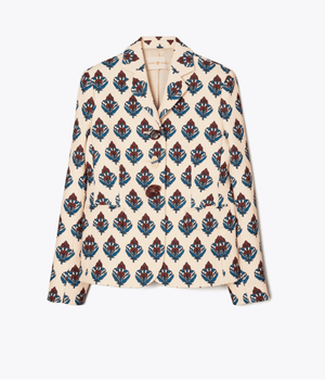Tory Burch マルチボタン ツイルクレープ ジャケット