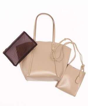 cache cache ワンマイルショルダー付きA4トートバッグ