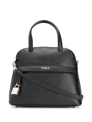 FURLA PIPER ロゴ ハンドバッグ