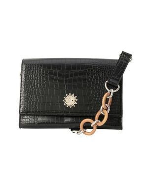 EVRIS クロコライクWOODショルダーBAG
