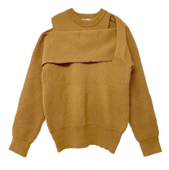 SAAAGE boutique クロスデザインニット 21AW