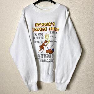 TULTEX 【90s】ヴィンテージ アニマル ハンター スウェットシャツ