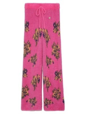 SNIDEL HOME シャギージャガードロングパンツ