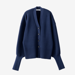 Dolce. コクーンVネックカーディガン【navy】