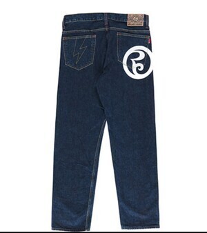 ROLLING CRADLE THUNDER GATE BAGGY DENIM