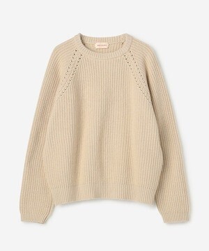 MEYAME ウールコットン プルオーバーニット