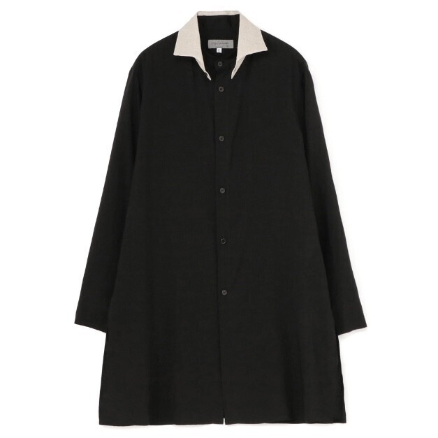 Yohji Yamamoto POUR HOMME CELLULOSE LAWN SPARE COLLAR BLOUSE