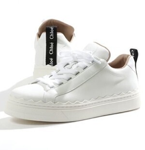 Chloe LAUREN レザー ローカット スニーカー