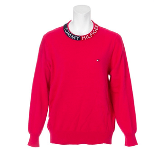 TOMMY HILFIGER GOLF THフラッグ クルーネックニット