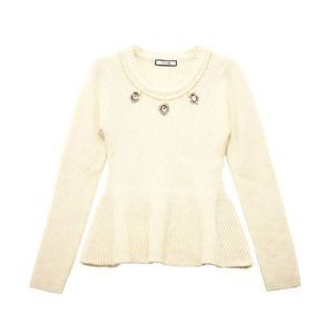 LADYMADE Pearl Bijou Peplum Top