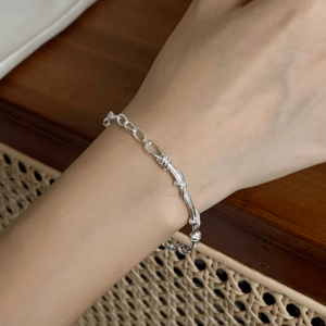 one sea S925 twist design bracelet (B218-2)