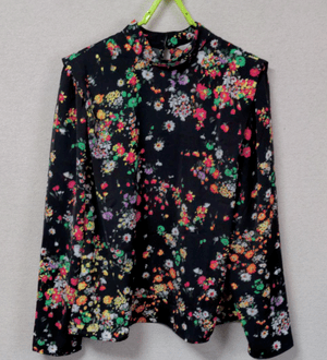 H&M 花柄シャツ